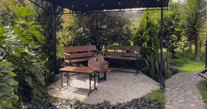 Fogata privada Cabaña Villa Lodge