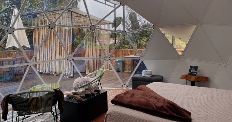 interior glamping