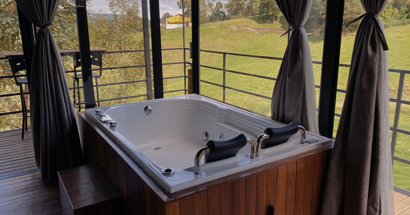 Jacuzzi Cabaña Villa Suiza