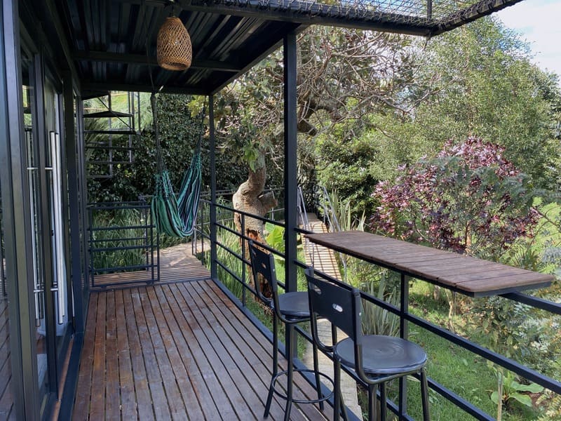 Deck cabaña