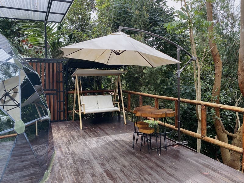Plataforma glamping
